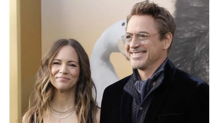 Robert Downey Jr y su esposa Susan Levin