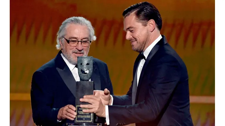 Robert De Niro y Leonardo Di Caprio en los SAG Awards 2020