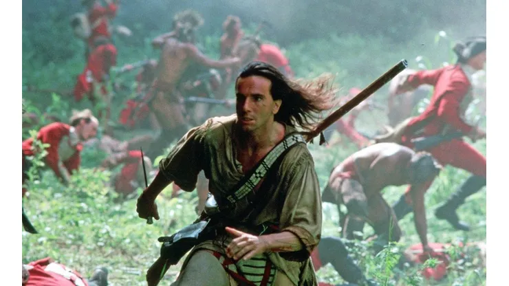 Daniel Day Lewis en "El Último de los Mohicanos"