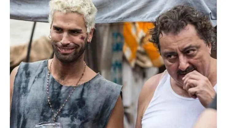 Nicolas Furtado y Claudio Rissi en "El Marginal"