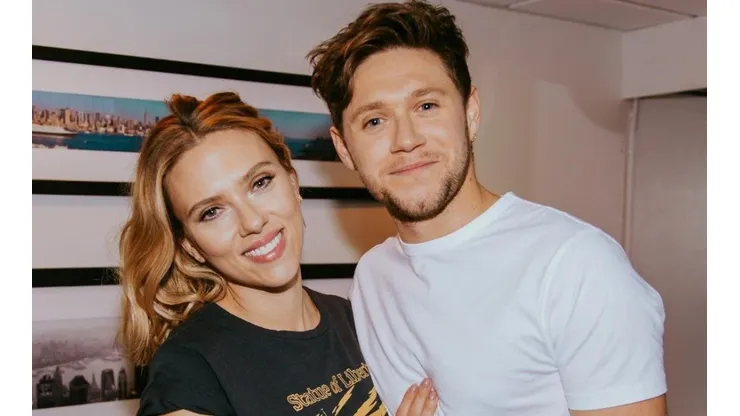 Scarlett Johansson y Niall Horan en SNL