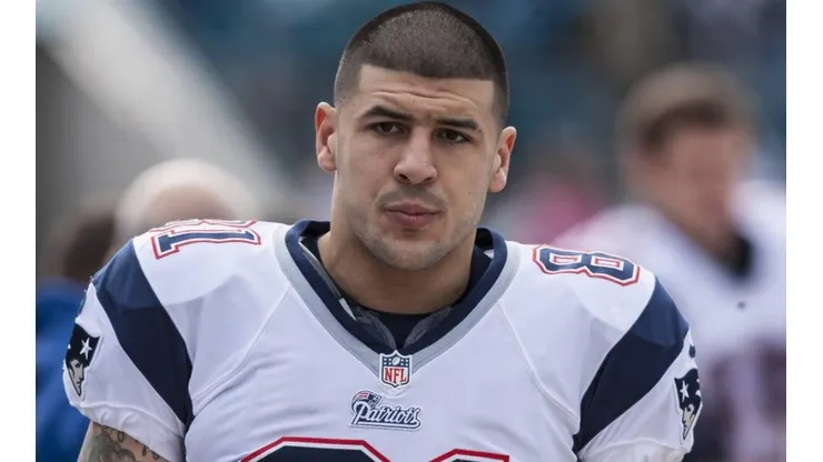 Aaron Hernandez en la NFL