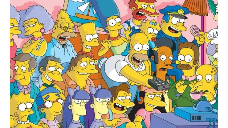 Póster de "Los Simpsons"