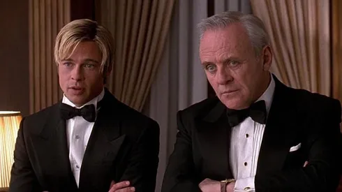Brad Pitt y Anthony Hopkins en "Meet Joe Black"