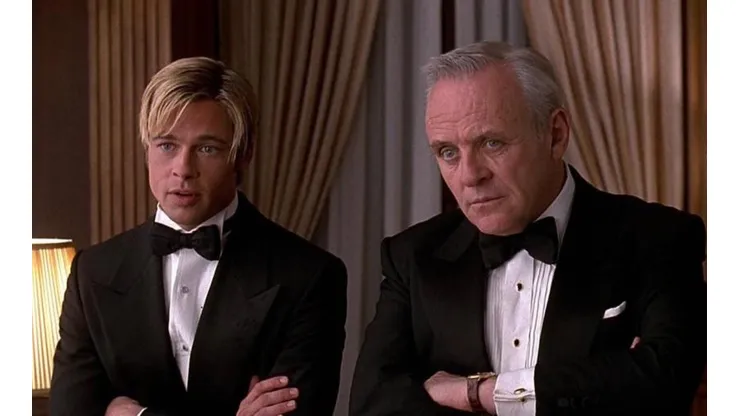Brad Pitt y Anthony Hopkins en "Meet Joe Black"