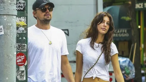 Leonardo DiCaprio y Camila Morrone