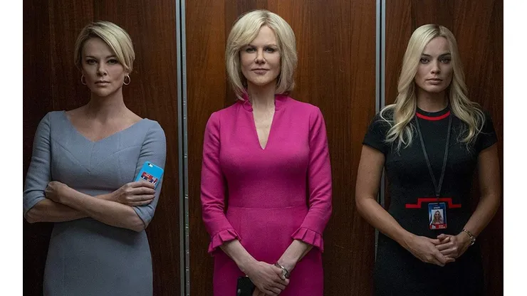 Charlize Theron, Nicole Kidman y Margot Robbie en "Bombshell"