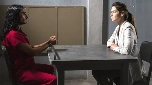 Mehdi Dehbi y Michelle Monaghan