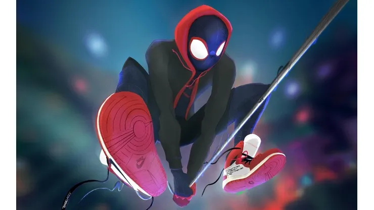 Escena de la película "Spider-Man: Into the Spider-Verse"