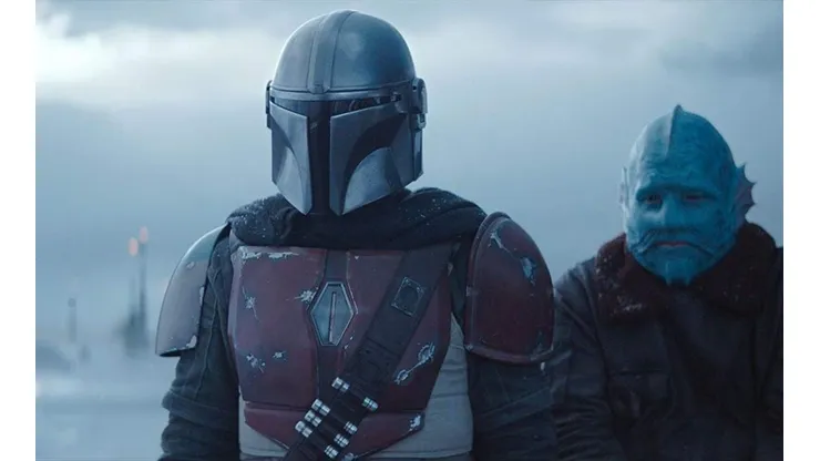 Pedro Pascal en The Mandalorian de Disney Plus