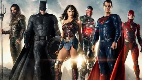 Póster oficial de "La Liga de la Justicia"