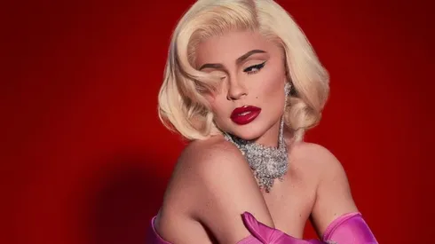 Kylie Jenner como Marilyn Monroe