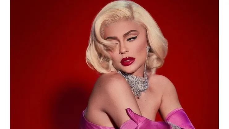 Kylie Jenner como Marilyn Monroe