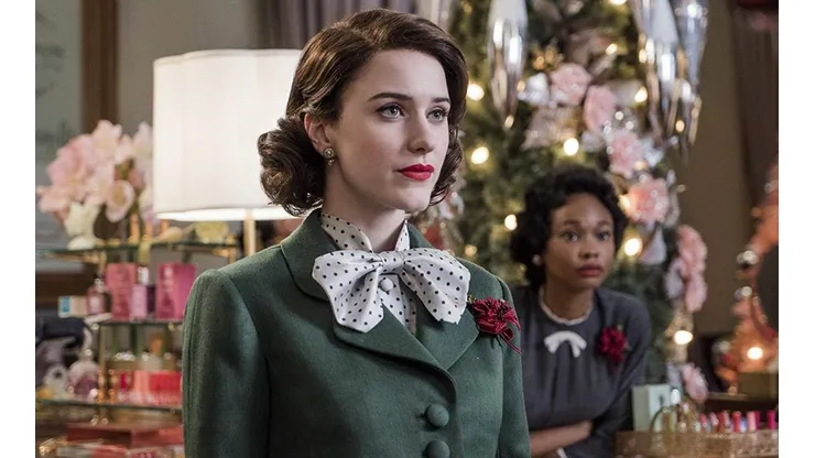 Rachel Brosnahan en The Marvelous Mrs Maisel