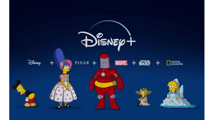 Disney Plus lanzó un nuevo video con Los Simpsons