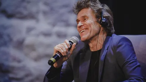 Willem Dafoe en el Festival de Morelia