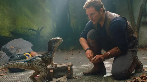 Chris Pratt en Jurassic World 2