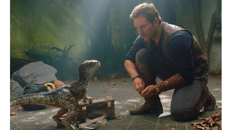 Chris Pratt en Jurassic World 2