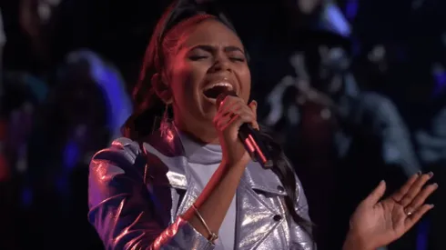 Khalea Lynee y Zoe Upkins en la primer batalla de The Voice