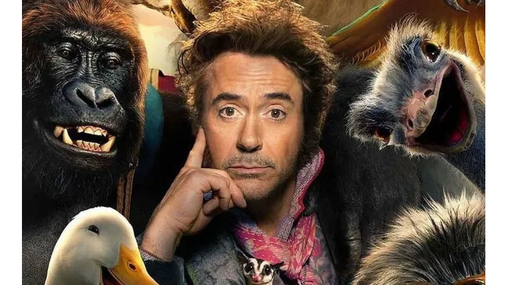 Póster oficial de Dolittle con Robert Downey Jr