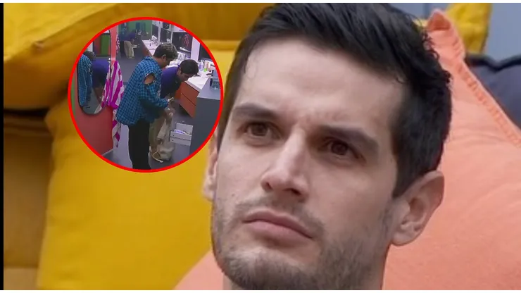 Adrian Marcelo abandona La Casa de los Famosos México 2024 y sus compañeros recogen sus cosas.