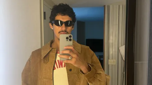 Omar Apollo encendió las redes luego de que se filtraran escenas de su nueva película.