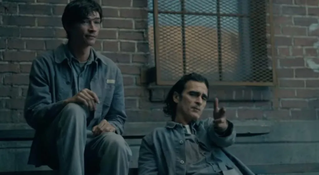 Foto tomada de Twitter, de escena de Joker: Folie à Deux de Warner Bros. Pictures