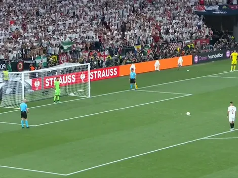 VIDEO | Como en Qatar: Montiel pateó el último penal y le dio el título a Sevilla en la Europa League