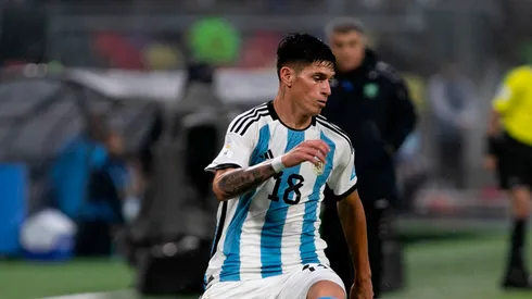 Brian Aguirre, uno de los titulares en la Selección Argentina.