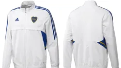 Campera blanca de Boca