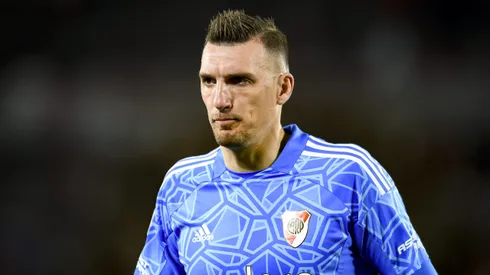 Franco Armani, con chances de irse de River.