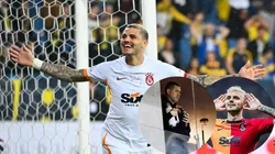 Icardi gritó campeón y festejó como Riquelme