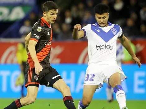 River estuvo arriba dos veces pero Vélez le terminó empatando un partidazo infernal