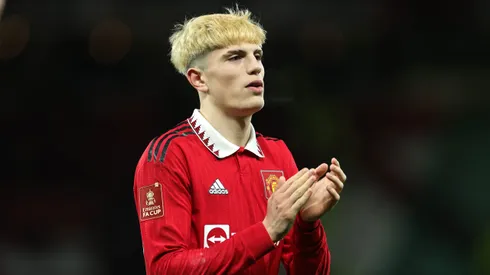 Garnacho en Manchester United.