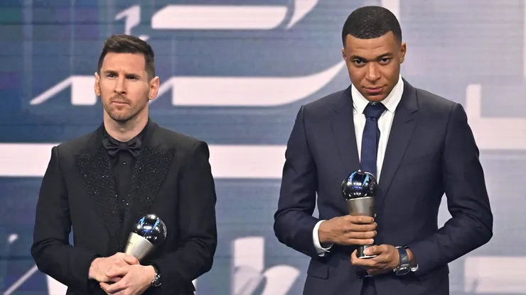 Lionel Messi y Kylian Mbappe, gala de FIFA The Best