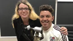 Mercedes Savall y Marcelo Gallardo