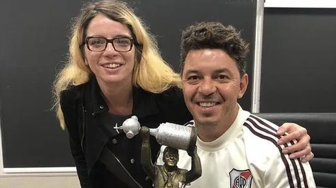 Mercedes Savall y Marcelo Gallardo