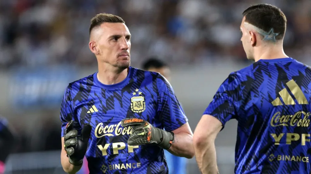 Armani podría volver al arco el jueves. (Foto: Argentina)