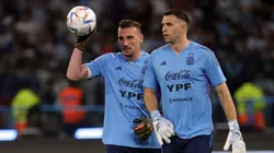 Dibu Martínez, referente de la Selección Argentina.