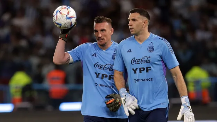 Dibu Martínez, referente de la Selección Argentina.