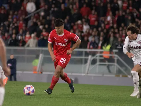 Con uno menos, Lanús le empató a Independiente sobre la hora