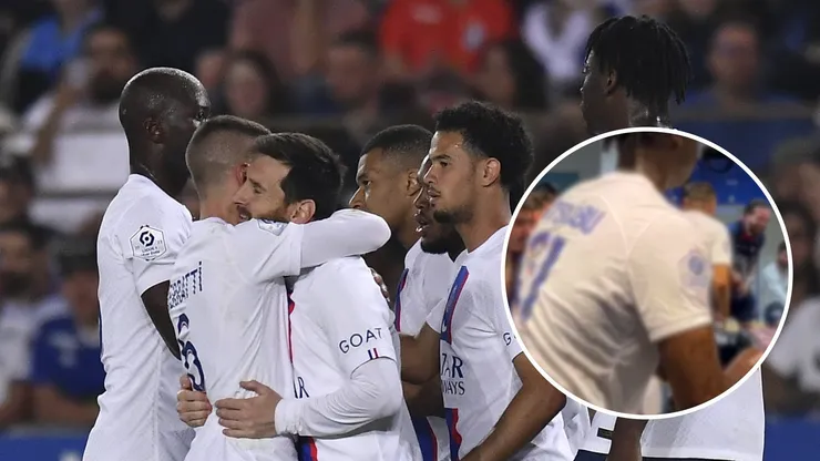 VIDEO | Esto hacía Messi mientras sus compañeros festejaban el título del PSG