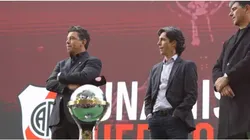 Descubrieron la estatua de Gallardo en River: "Nací en este club y creo que moriré en este club"