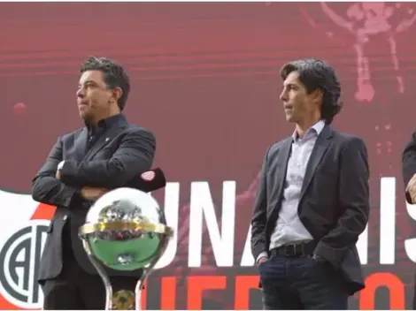 Descubrieron la estatua de Gallardo en River: "Nací en este club y creo que moriré en este club"