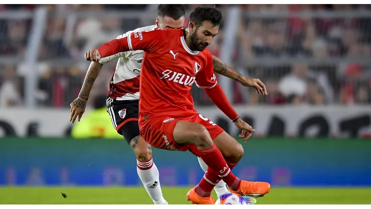 Martín Cauteruccio, uno de los destacados en Independiente.