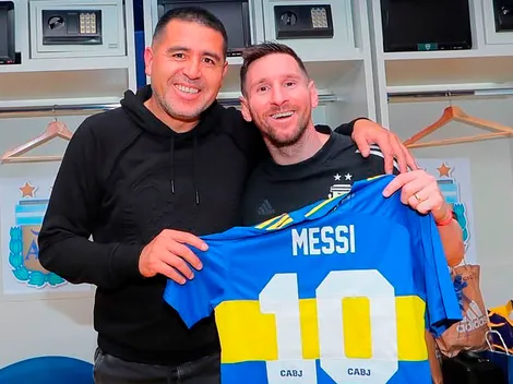 ¿Va Messi? Confirman la fecha del partido despedida de Riquelme ¡y falta menos de un mes!