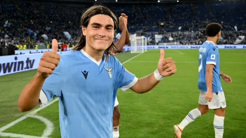 Luka Romero, jugador de la Lazio.