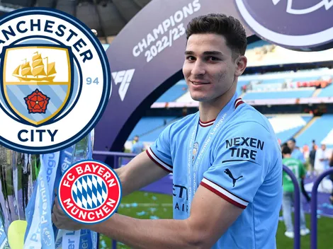 La respuesta del Manchester City ante el rumor del interés del Bayern Munich por Julián Álvarez