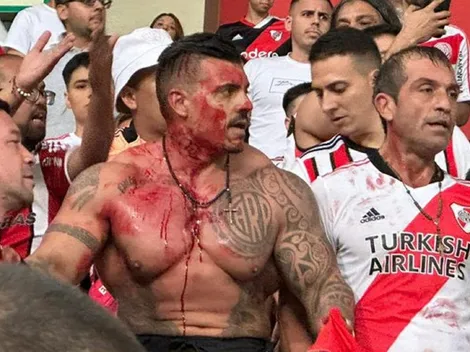 Escándalo: el video de la brutal pelea de la barra de River con la policía peruana