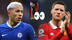 El picante detalle de Enzo Fernández para Weghorst antes de cruzarse por Premier League